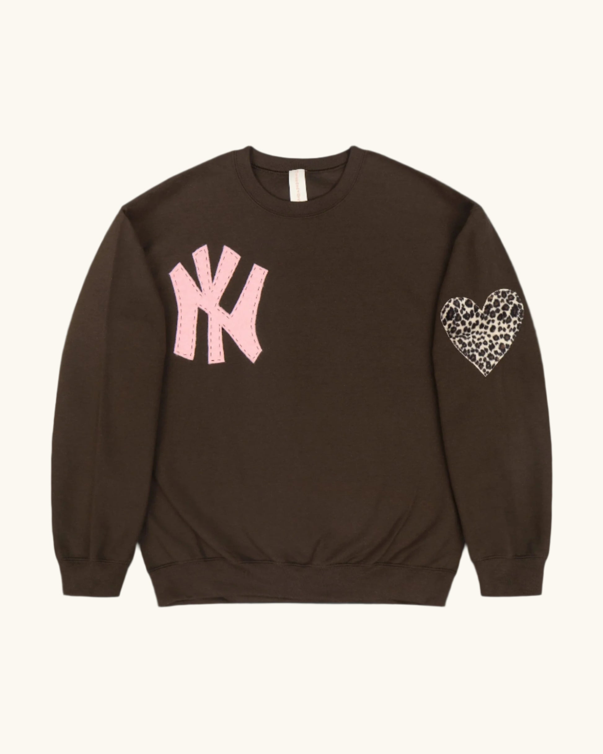 NY Brown Crewneck