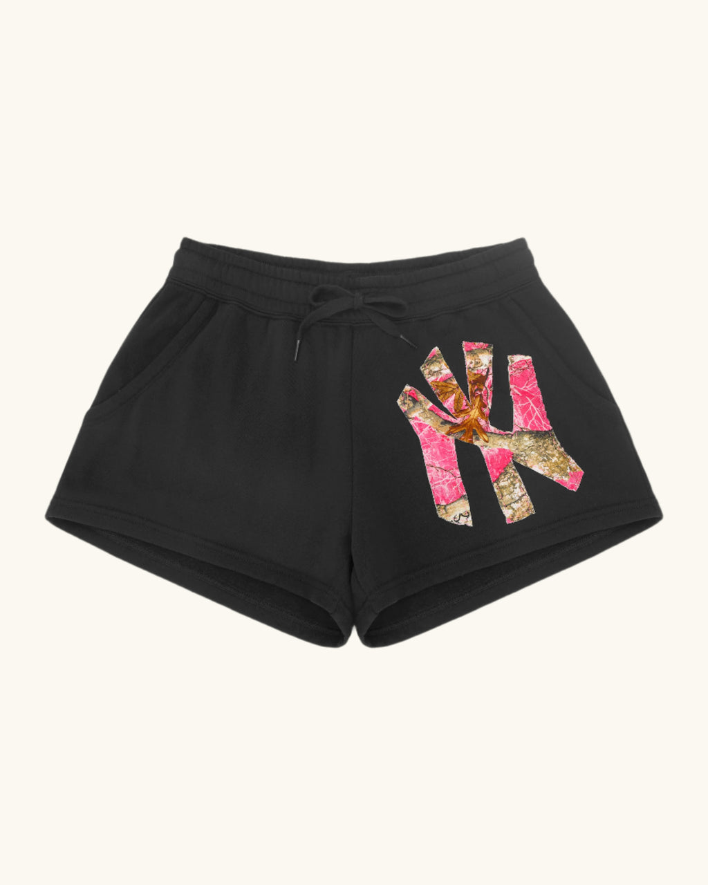 Pink Camo NY Short Set