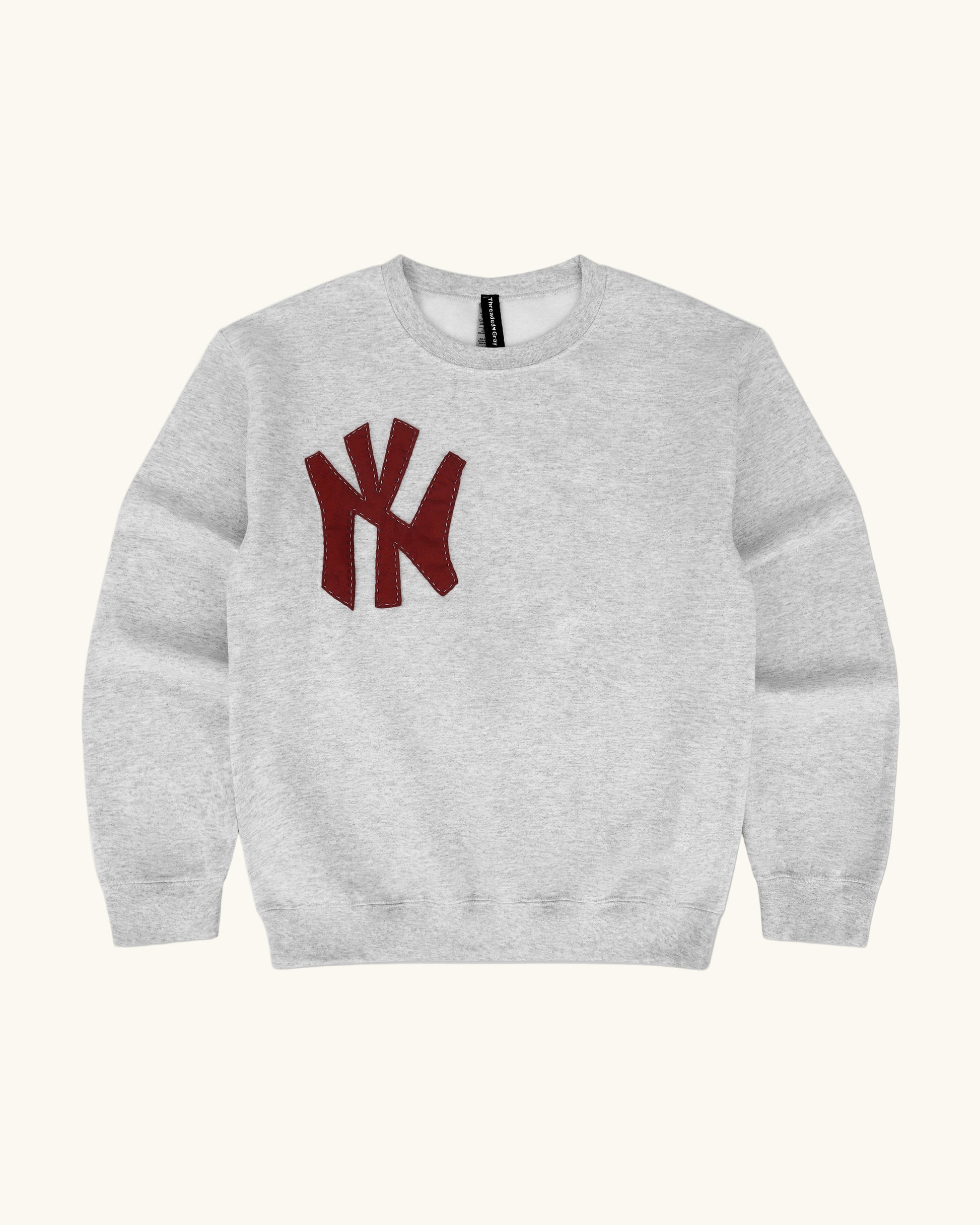 Light Gray and Maroon NY Sweat Set