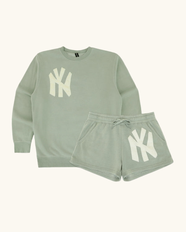 Sage Green NY Short Set