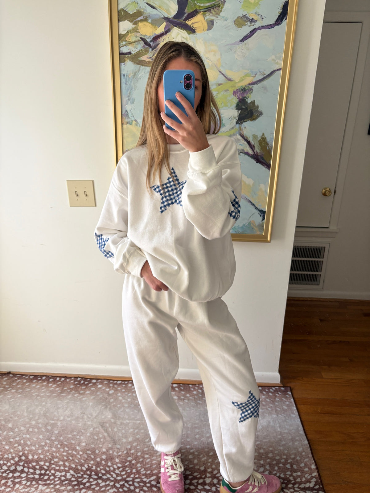 Gingham Star Set