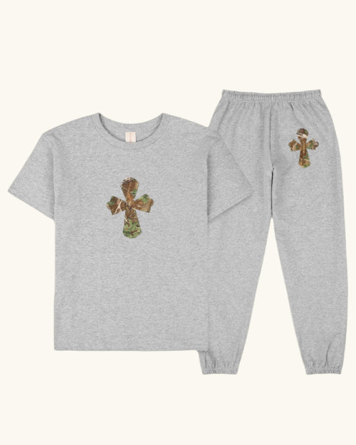 Baby Tee Sweat Set