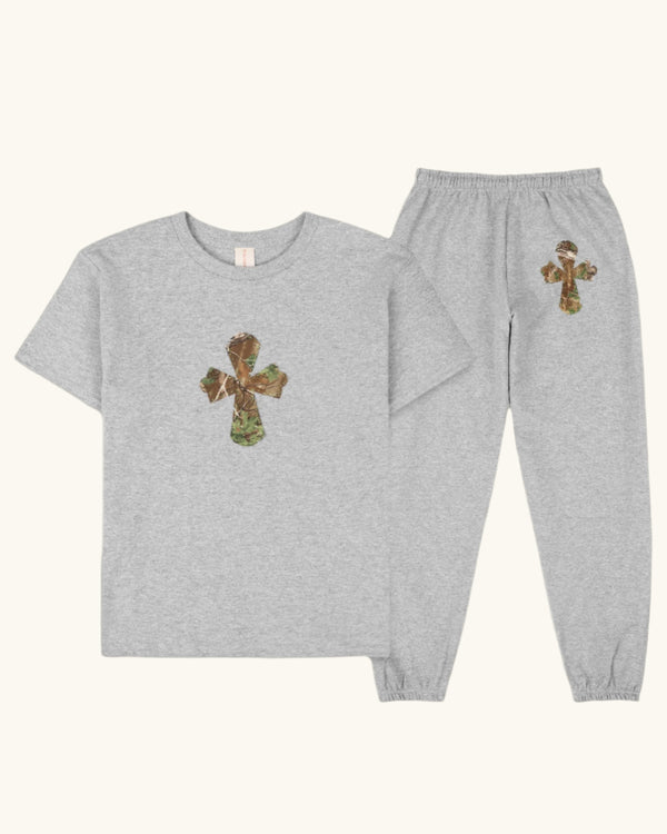 Baby Tee Sweat Set