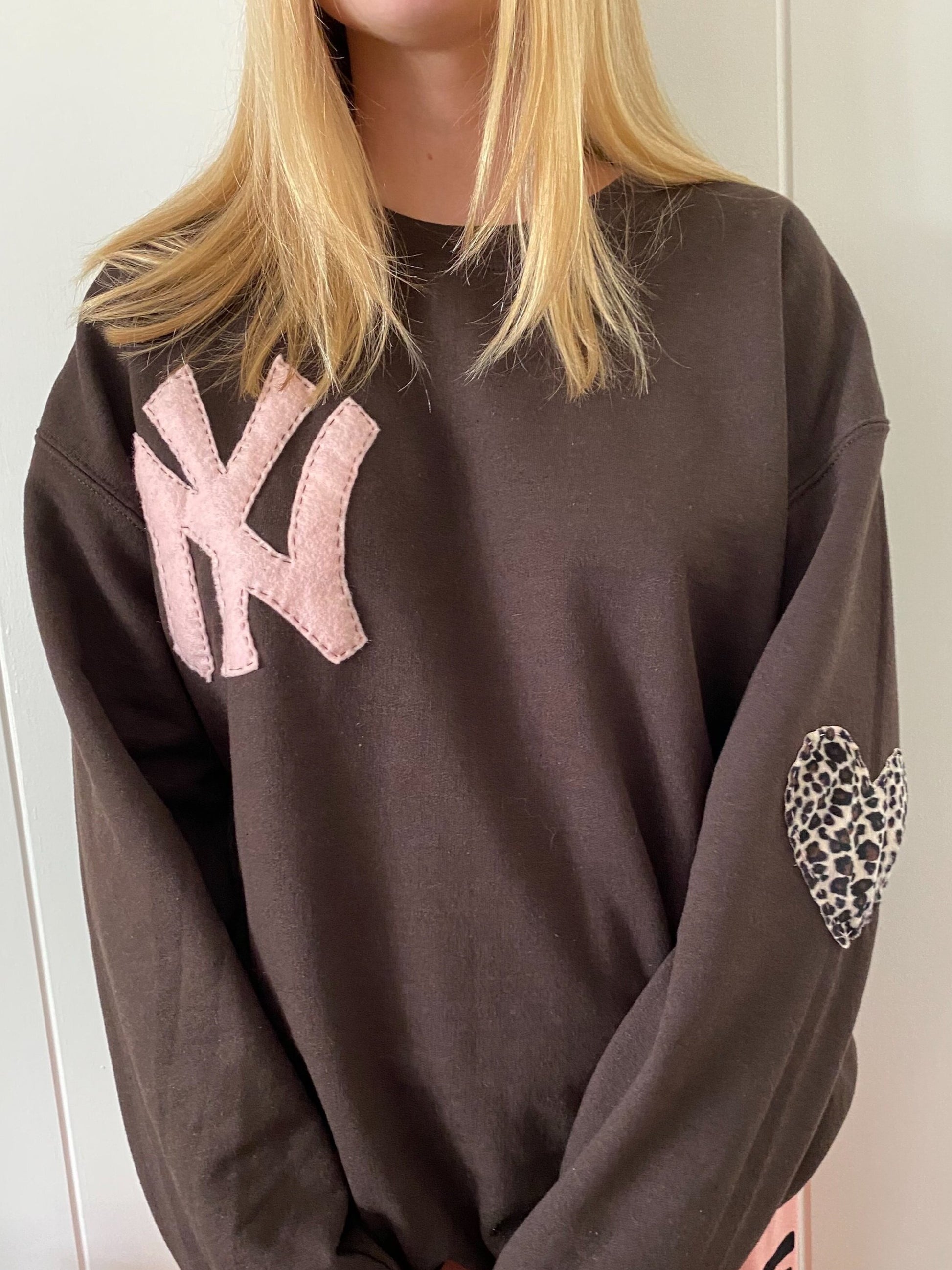NY Brown Crewneck