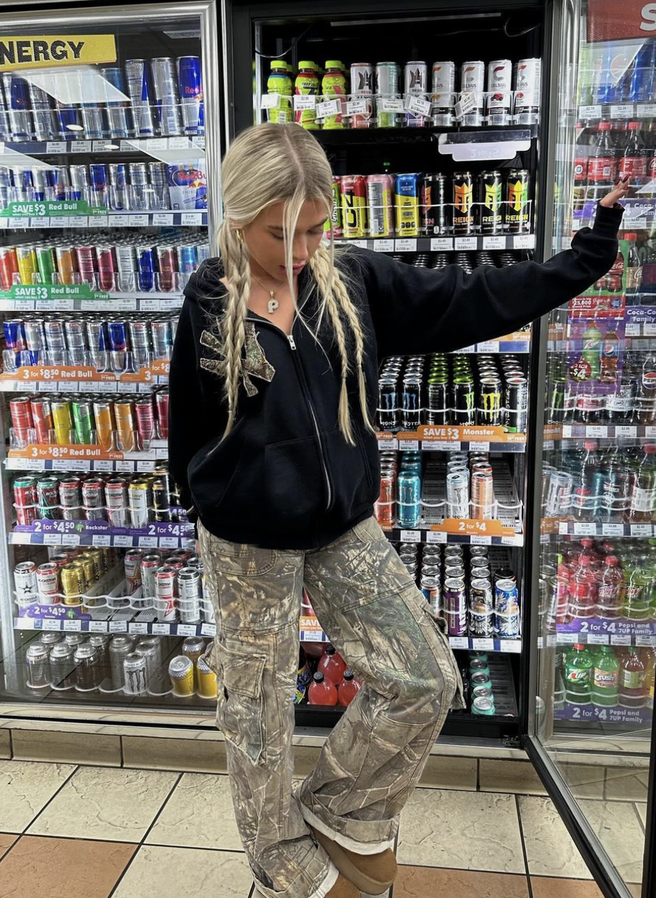 Camo NY Zip Up