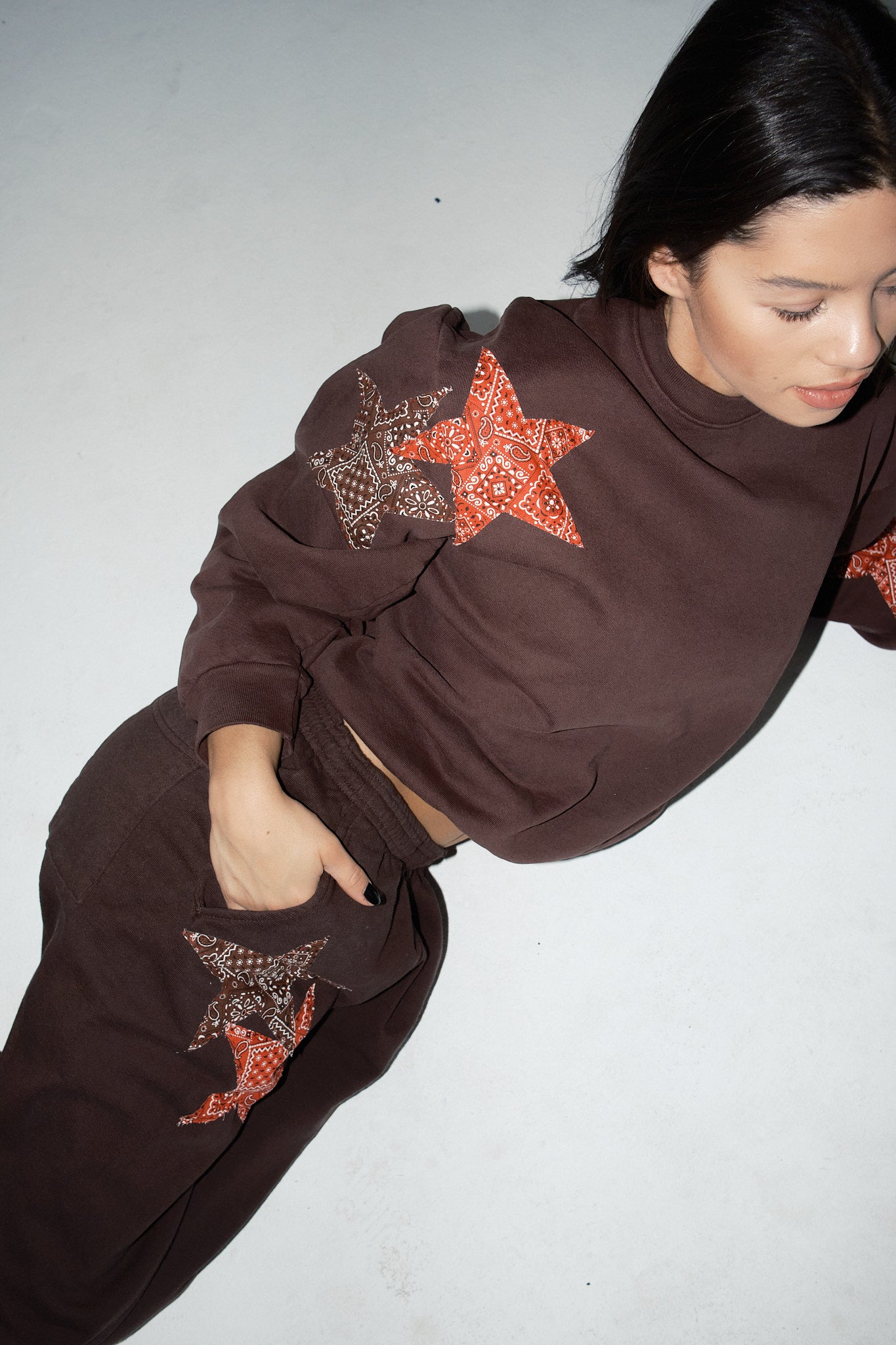 Brown & Red Bandana Star Set